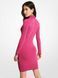 Dress ECO MGA MK DT MOCK NK DRS, color fuchsia
