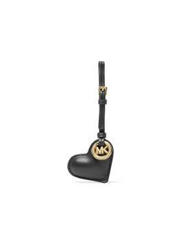 Keyring PUFFY HEART CHARM, color black