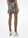 Skirt MIRROR DOT 2TIER SKRT, color black/silver