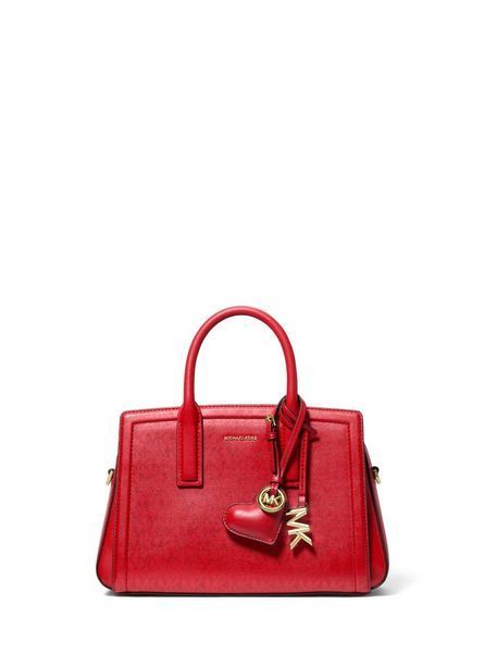 Брелок PUFFY HEART CHARM, колір малиновий 15026-32F5GD0K3L_602 фото