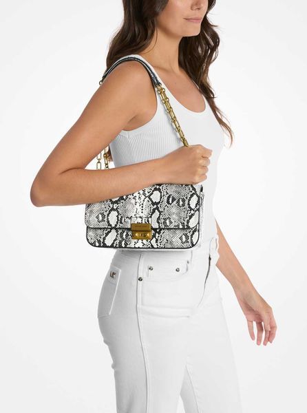 Bag LG CONV CHAIN SHLDR, color beige