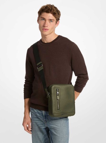 Bag VERTICAL ZIP FLIGHT BAG, color green