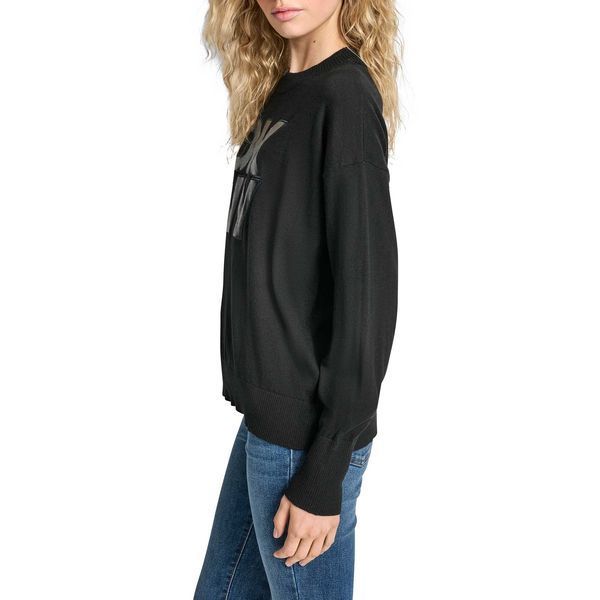 Пуловер L/S CROC PATCH LOGO, колір чорний 14722-P5MSAX58_BLK фото