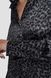 Blouse BUTTON FRONT LONG SL, color black multi