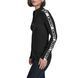 Jumper L/S 1/4 ZIP LOGO TAP, color black