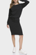 Dress OFF THE SHOULDER EMB, color black
