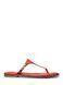 Sandals DANIELLA FLAT THONG, color coral