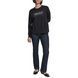 Jumper L/S GLITTER LOGO PUL, color black