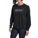 Jumper L/S GLITTER LOGO PUL, color black